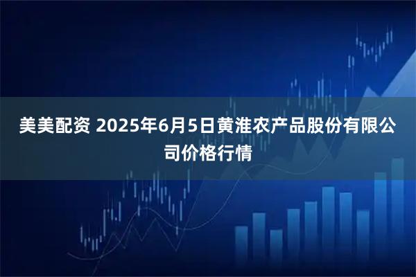 美美配资 2025年6月5日黄淮农产品股份有限公司价格行情